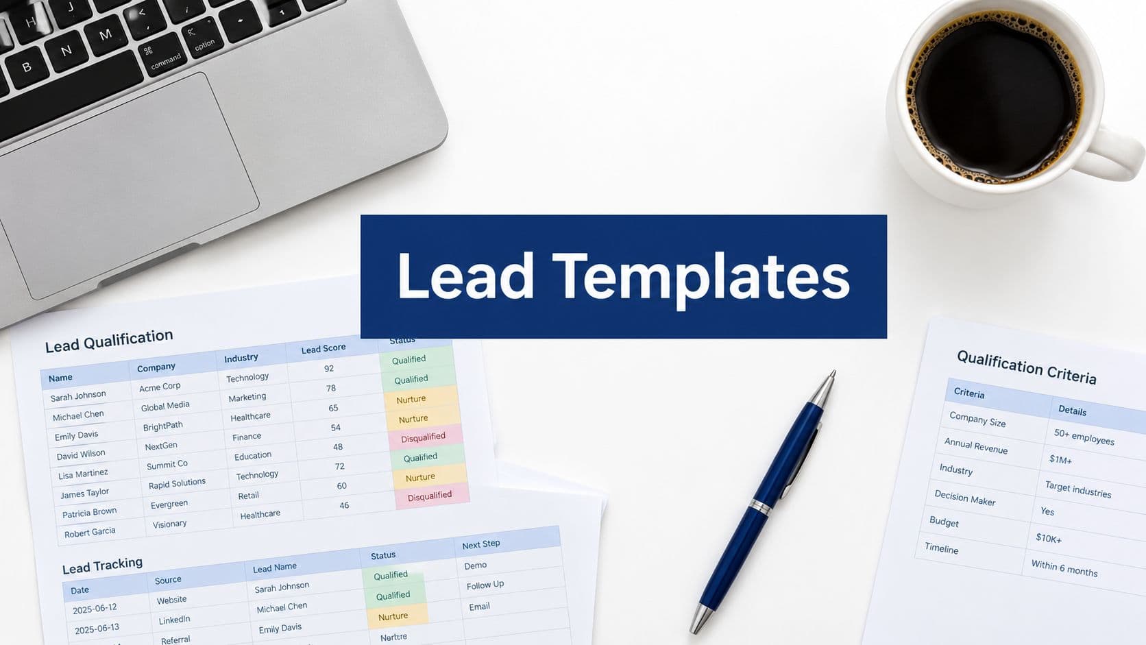 10 Lead Qualification Template Resources